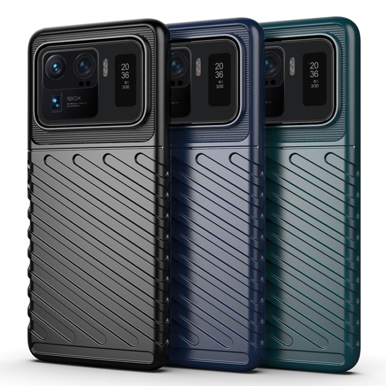 For Xiaomi Mi 11 Ultra Thunderbolt Shockproof TPU Protective Soft Case(Blue) by buy2fix