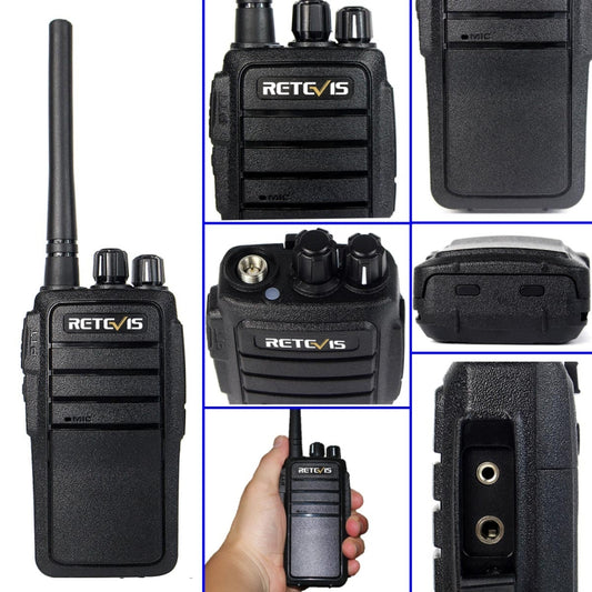 1 Pair RETEVIS RT21 2.5W US Frequency 400-480MHz 16CH Handheld Walkie Talkie, US Plug by RETEVIS