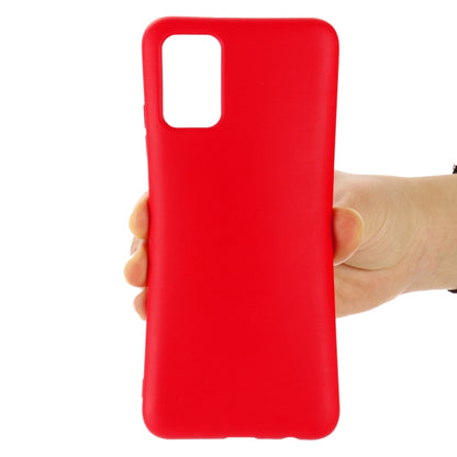 For Samsung A52 5G / 4G Pure Color Liquid Silicone Shockproof Full Coverage Case(Red) by buy2fix