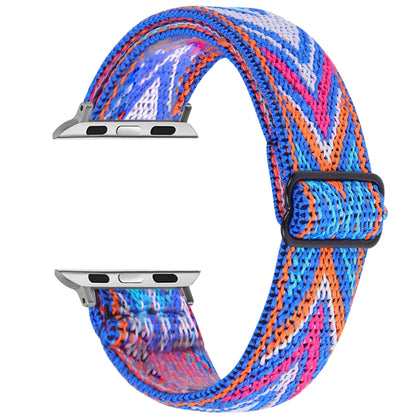 Elastic Watch Band For Apple Watch Series 7 45mm / 6 & SE & 5 & 4 44mm / 3 & 2 & 1 42mm(02) by buy2fix