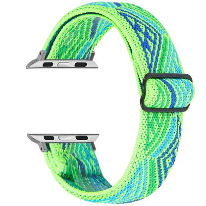 Elastic Watch Band For Apple Watch Series 7 45mm / 6 & SE & 5 & 4 44mm / 3 & 2 & 1 42mm(04) by buy2fix