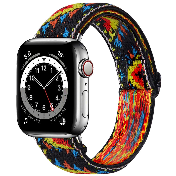 Elastic Watch Band For Apple Watch Series 7 45mm / 6 & SE & 5 & 4 44mm / 3 & 2 & 1 42mm(07) by buy2fix