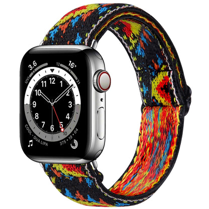 Elastic Watch Band For Apple Watch Series 7 45mm / 6 & SE & 5 & 4 44mm / 3 & 2 & 1 42mm(07) by buy2fix