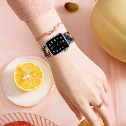 Elastic Watch Band For Apple Watch Series 7 45mm / 6 & SE & 5 & 4 44mm / 3 & 2 & 1 42mm(07) by buy2fix