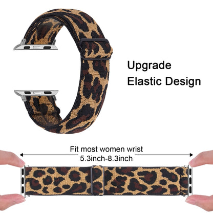 Elastic Watch Band For Apple Watch Series 7 45mm / 6 & SE & 5 & 4 44mm / 3 & 2 & 1 42mm(16) by buy2fix