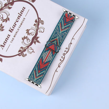 Elastic Watch Band For Apple Watch Series 7 41mm / 6 & SE & 5 & 4 40mm / 3 & 2 & 1 38mm(01) by buy2fix