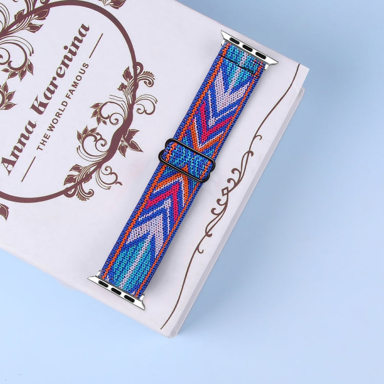 Elastic Watch Band For Apple Watch Series 7 41mm / 6 & SE & 5 & 4 40mm / 3 & 2 & 1 38mm(02) by buy2fix