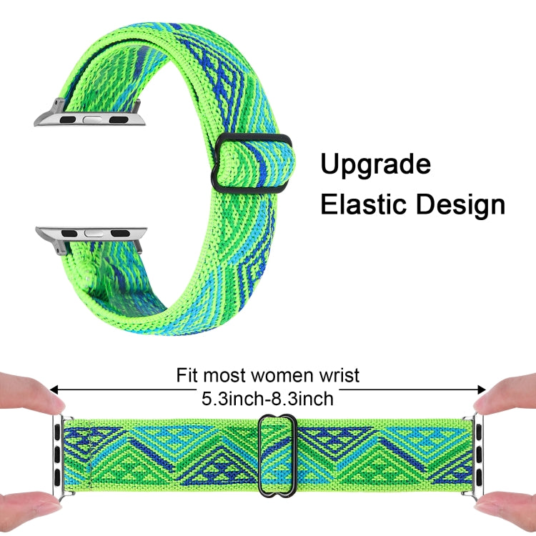 Elastic Watch Band For Apple Watch Series 7 41mm / 6 & SE & 5 & 4 40mm / 3 & 2 & 1 38mm(04) by buy2fix