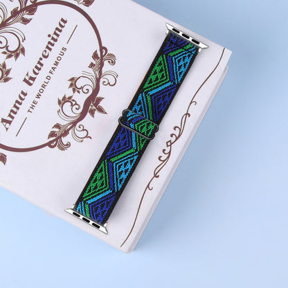 Elastic Watch Band For Apple Watch Series 7 41mm / 6 & SE & 5 & 4 40mm / 3 & 2 & 1 38mm(05) by buy2fix