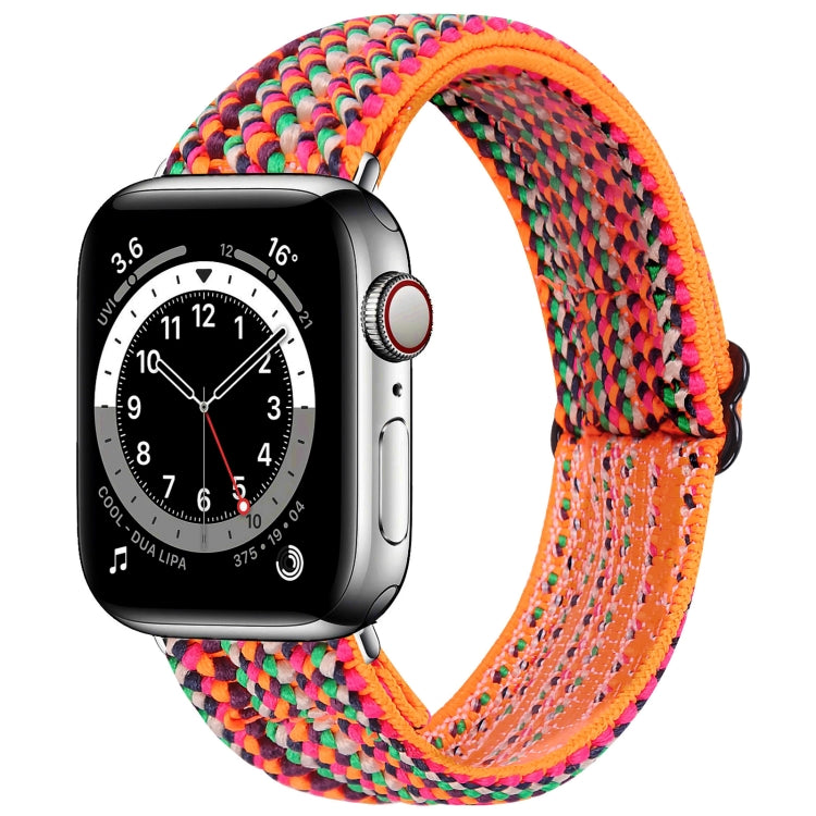 Elastic Watch Band For Apple Watch Series 7 41mm / 6 & SE & 5 & 4 40mm / 3 & 2 & 1 38mm(06) by buy2fix