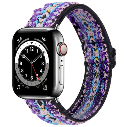 Elastic Watch Band For Apple Watch Series 7 41mm / 6 & SE & 5 & 4 40mm / 3 & 2 & 1 38mm(13) by buy2fix