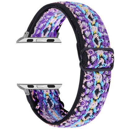 Elastic Watch Band For Apple Watch Series 7 41mm / 6 & SE & 5 & 4 40mm / 3 & 2 & 1 38mm(13) by buy2fix