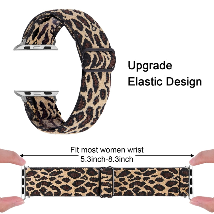 Elastic Watch Band For Apple Watch Series 7 41mm / 6 & SE & 5 & 4 40mm / 3 & 2 & 1 38mm(14) by buy2fix