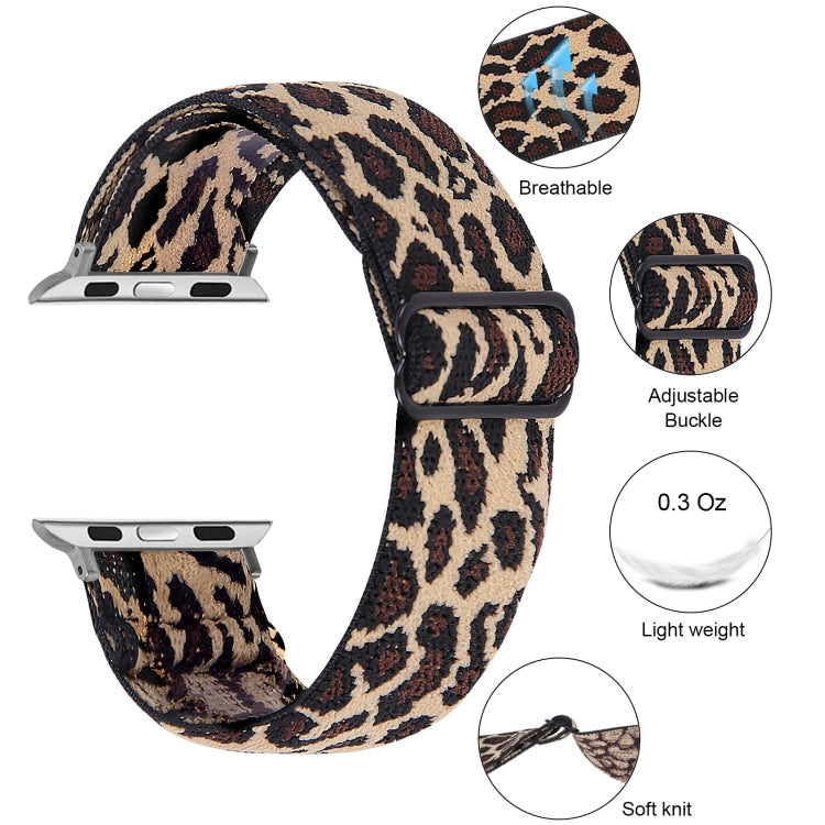 Elastic Watch Band For Apple Watch Series 7 41mm / 6 & SE & 5 & 4 40mm / 3 & 2 & 1 38mm(14) by buy2fix