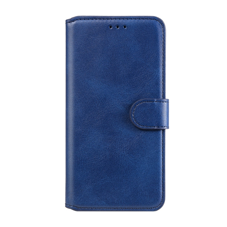 For Samsung Galaxy A02 / M02 Classic Calf Texture PU + TPU Horizontal Flip Leather Case with Holder & Card Slots & Wallet(Blue) by buy2fix