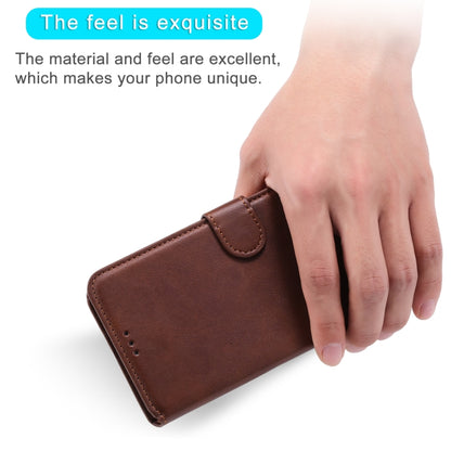 For Samsung Galaxy A02 / M02 Classic Calf Texture PU + TPU Horizontal Flip Leather Case with Holder & Card Slots & Wallet(Brown) by buy2fix