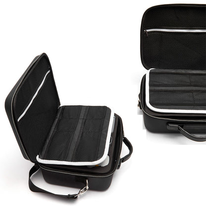Portable Single Shoulder Storage Travel Carrying Cover Case Box with Baffle Separator for DJI Air 2S(Black + Black Liner) by buy2fix