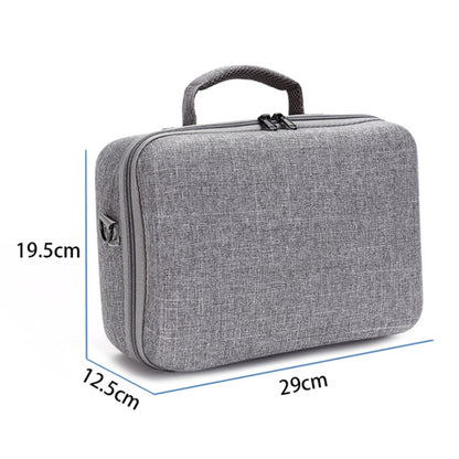 Portable Carry Case Waterproof Scratch-proof Anti-shock Travel Carrying Cover Case Box for DJI Air 2s(Grey+Red Liner) - DJI & GoPro Accessories by buy2fix | Online Shopping UK | buy2fix