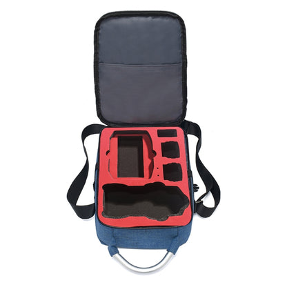 Shockproof Waterproof Single Shoulder Storage Travel Carrying Cover Case Box for DJI Air 2S(Blue+Red Liner) - DJI & GoPro Accessories by buy2fix | Online Shopping UK | buy2fix