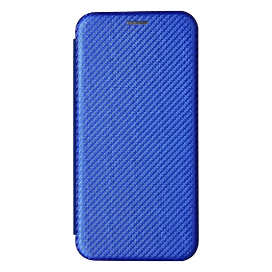 For OPPO Realme 8 / 8 Pro Carbon Fiber Texture Horizontal Flip TPU + PC + PU Leather Case with Card Slot(Blue) by buy2fix