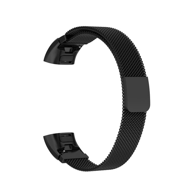 For Huawei Band 3 Pro / 4 Pro Milanese Watch Band(Black) by buy2fix