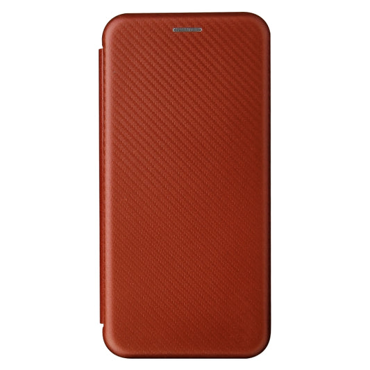 For Oppo Find X3 / X3 Pro Carbon Fiber Texture Horizontal Flip TPU + PC + PU Leather Case with Card Slot(Brown) by buy2fix