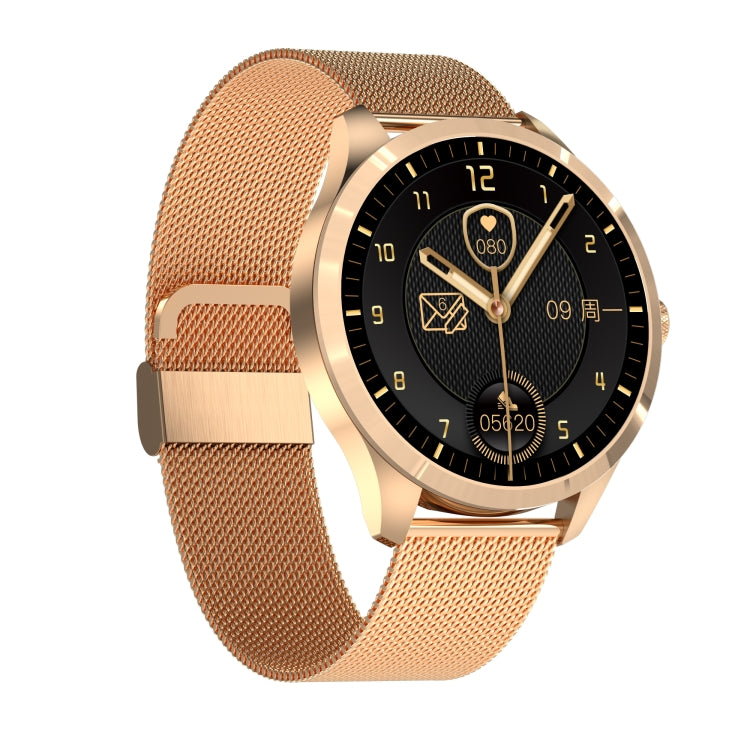 Q9L 1.28 inch IPS Color Screen IP67 Waterproof Smart Watch, Support Blood Pressure Monitoring / Heart Rate Monitoring / Sleep Monitoring(Gold) - Smart Wear by buy2fix | Online Shopping UK | buy2fix