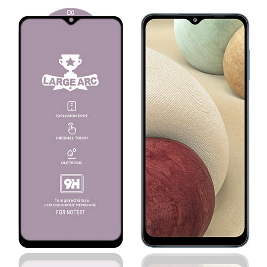 Pour Samsung Galaxy A12 5G / A12 / A12 Nacho / M12 / A13 5G 9H HD Film de verre trempé plein écran à haute alumine à grand Arc