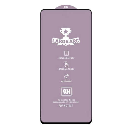 For Samsung Galaxy A71 9H HD Large Arc High Alumina Full Screen Tempered Glass Film by buy2fix