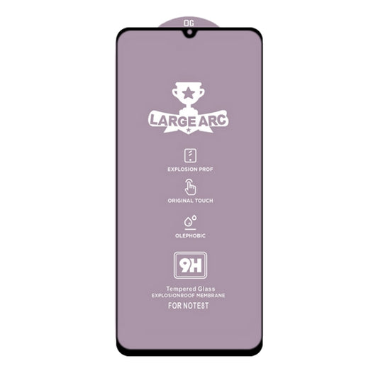 For Xiaomi Mi 10 Youth 5G 9H HD Large Arc High Alumina Full Screen Tempered Glass Film by buy2fix