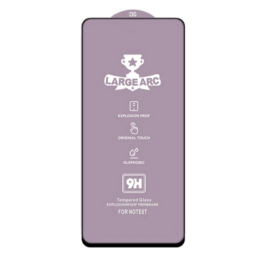 For Xiaomi Redmi Note 9S / Note 10 Lite 9H HD Large Arc High Alumina Full Screen Tempered Glass Film by buy2fix