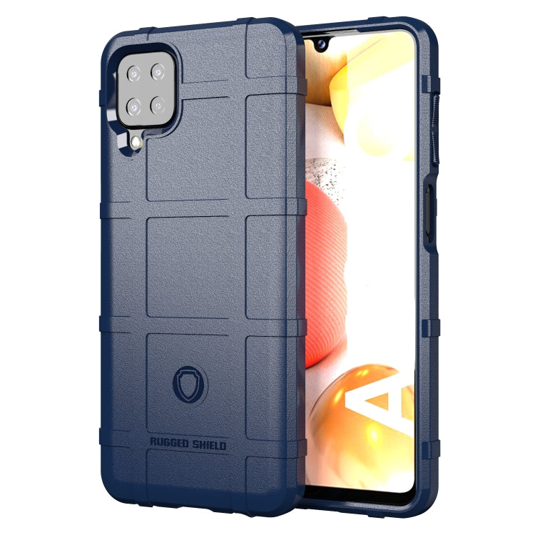 For Samsung Galaxy A12 5G All Inclusive Shockproof TPU Protective Case(Blue) by buy2fix