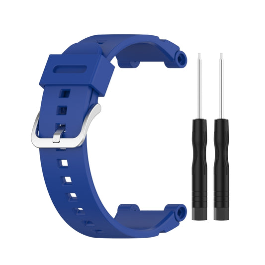 For Huawei Kids Watch 4X Silicone Watch Band with Dismantling Tools, One Size(Blue) by buy2fix