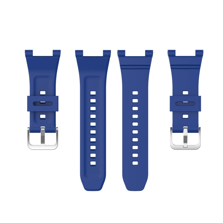 For Huawei Kids Watch 4X Silicone Watch Band with Dismantling Tools, One Size(Blue) by buy2fix