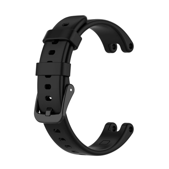 For Garmin Lily Silicone Watch Band with Dismantling Tools(Black)