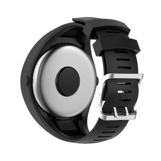 For POLAR M200 Texture Silicone Watch Band, One Size(Black) by buy2fix