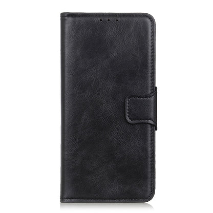 For Samsung Galaxy A22 5G(EU Version) Mirren Crazy Horse Texture Horizontal Flip Leather Case with Holder & Card Slots & Wallet(Black) by buy2fix
