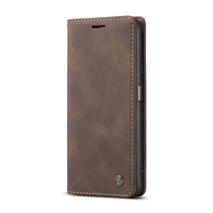 For Xiaomi Redmi Note 10 4G / Note 10s CaseMe 013 Multifunctional Horizontal Flip Leather Case with Holder & Card Slot & Wallet(Coffee) - Xiaomi Accessories by CaseMe | Online Shopping UK | buy2fix