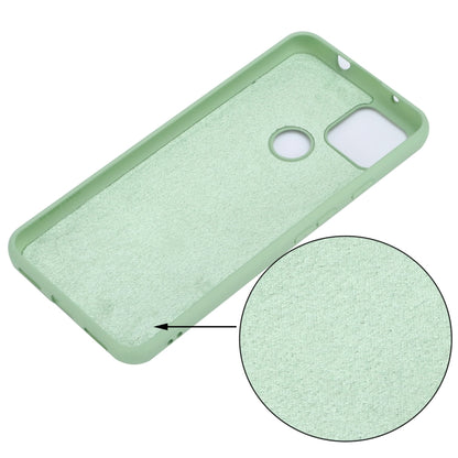 For Google Pixel 5A Solid Color Liquid Silicone Dropproof Full Coverage Protective Case(Green) by buy2fix