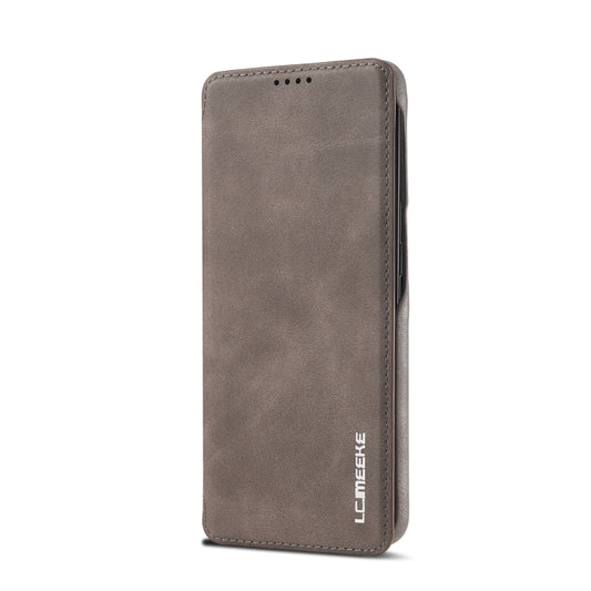For Samsung Galaxy S21 FE LC.IMEEKE Hon Ancient Series Horizontal Flip Leather Case with Holder & Card Slot(Coffee) by LC.IMEEKE