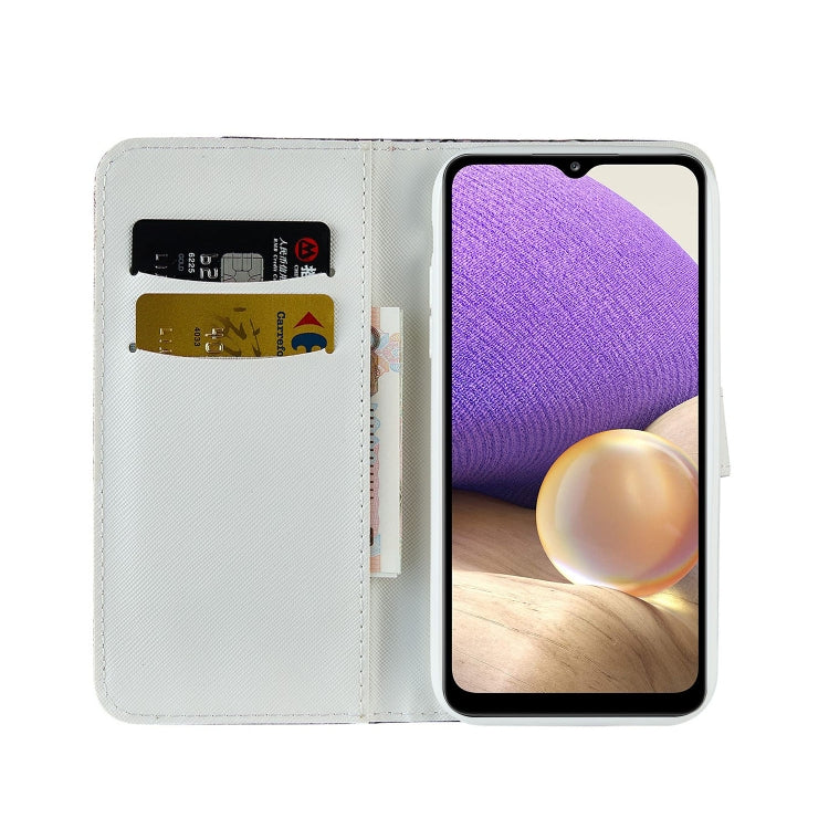 For Samsung Galaxy A32 4G Laser Glitter Powder Matching Crocodile Texture Horizontal Flip Leather Case with Card Slots & Holder & Wallet(Silver) by buy2fix