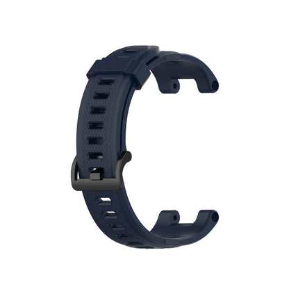 For Amazfit T-Rex Pro / Amazfit T-Rex Silicone Watch Band with Dismantling Tools, One Size(Navy Blue) - Watch Bands by buy2fix | Online Shopping UK | buy2fix