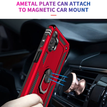 For Samsung Galaxy A32 5G Shockproof TPU + PC Protective Case with 360 Degree Rotating Holder(Rose Gold) by buy2fix