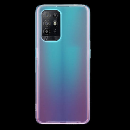 For OPPO Reno5 Z 0.75mm Ultra-thin Transparent TPU Soft Protective Case by buy2fix