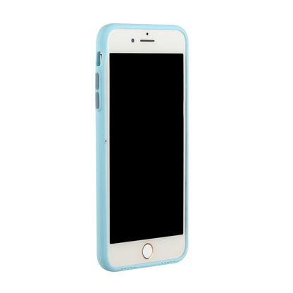 Card Slot Design Shockproof TPU Protective Case For iPhone 8 & 7(Sky Blue) by buy2fix
