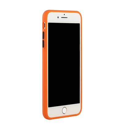 Card Slot Design Shockproof TPU Protective Case For iPhone 8 & 7(Orange) by buy2fix