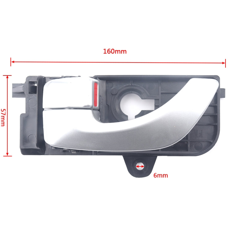 A5861 2 PCS Car Front Inner Door Handle 8261/20-3K020 for Hyundai Sonata 2005-2008 - In Car by buy2fix | Online Shopping UK | buy2fix