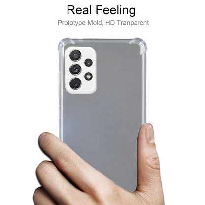 For Samsung Galaxy A72 5G / 4G Four-Corner Shockproof Ultra-thin TPU Case(Transparent) by buy2fix