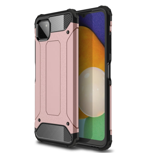 For Samsung Galaxy A22 5G Magic Armor TPU + PC Combination Case(Rose Gold) by buy2fix