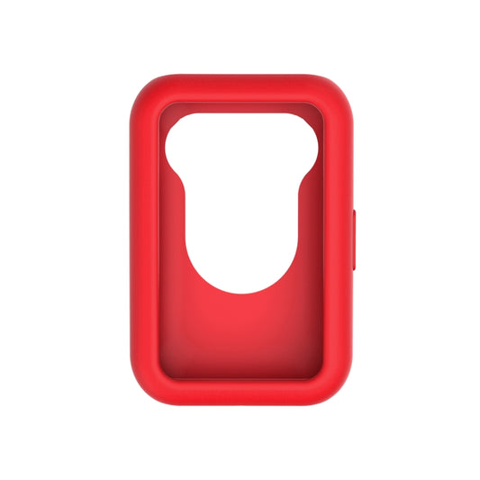 For Huawei Watch Fit Protective Silicone Case + Silicone Watch Band Kit(Red) by buy2fix